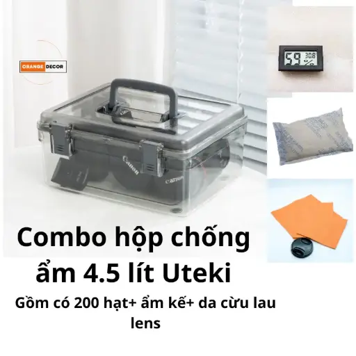 Hộp chống ẩm máy ảnh cao cấp chuyên dụng Uteki - thể tích 4.5 lít 2317